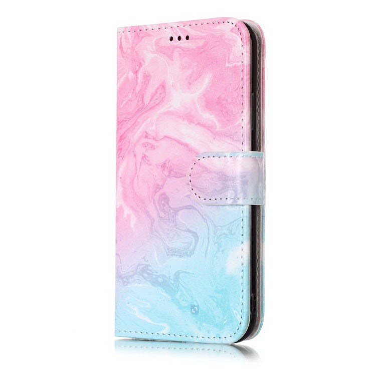 MARBLE FLIP WALLET CASE FOR IPHONES