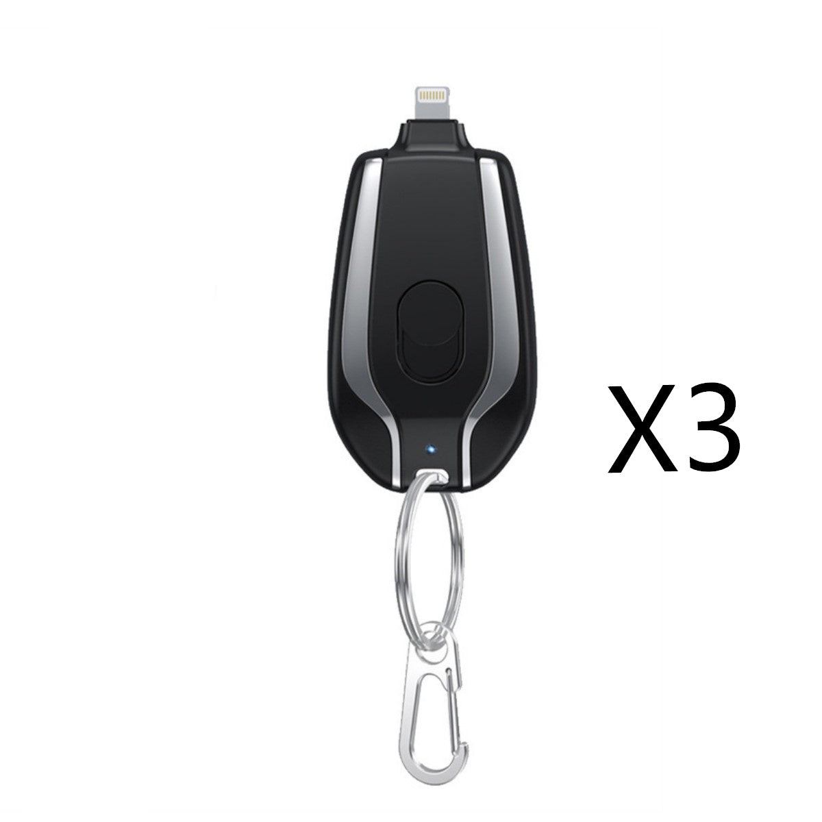 1500mAh PORTABLE KEYCHAIN POWER BANK