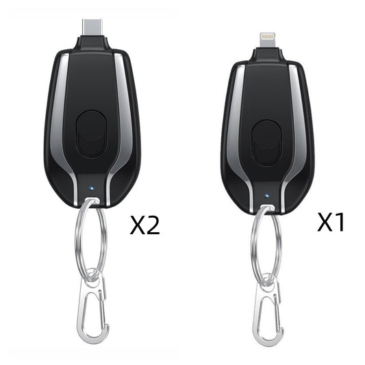 1500mAh PORTABLE KEYCHAIN POWER BANK