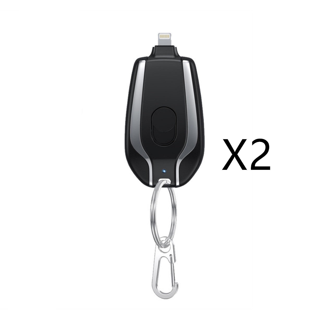1500mAh PORTABLE KEYCHAIN POWER BANK