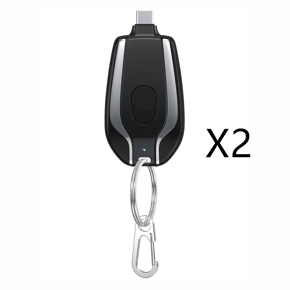 1500mAh PORTABLE KEYCHAIN POWER BANK