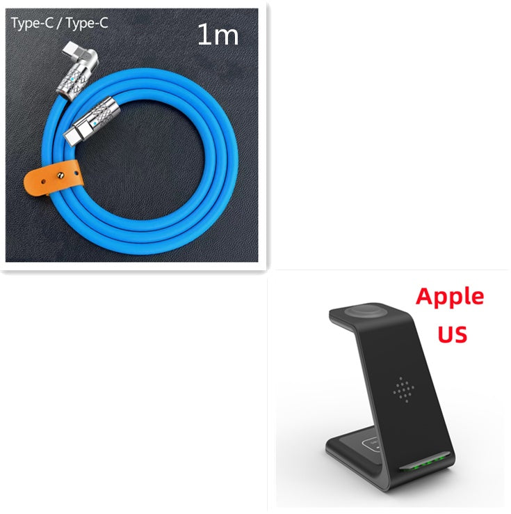 3 In 1 Fast Charging Station Wireless Charger Stand