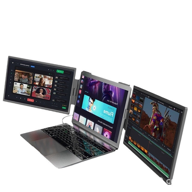14INCH DUAL SCREEN PORTABLE MONITOR LAPTOP