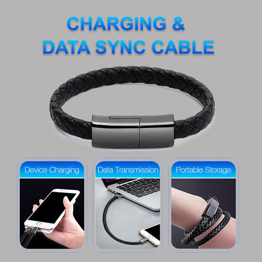 NEW BRACELET USB CHARGING CABLE FOR IPHONES