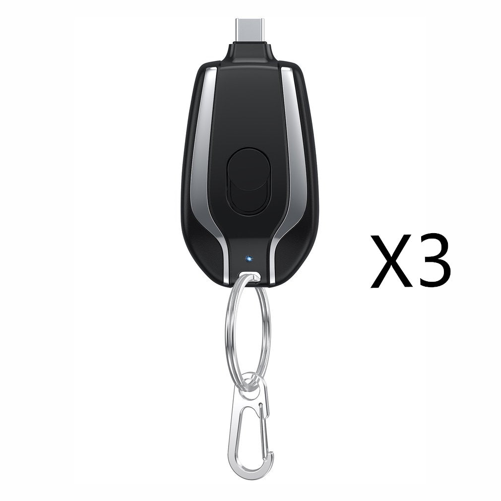 1500mAh PORTABLE KEYCHAIN POWER BANK