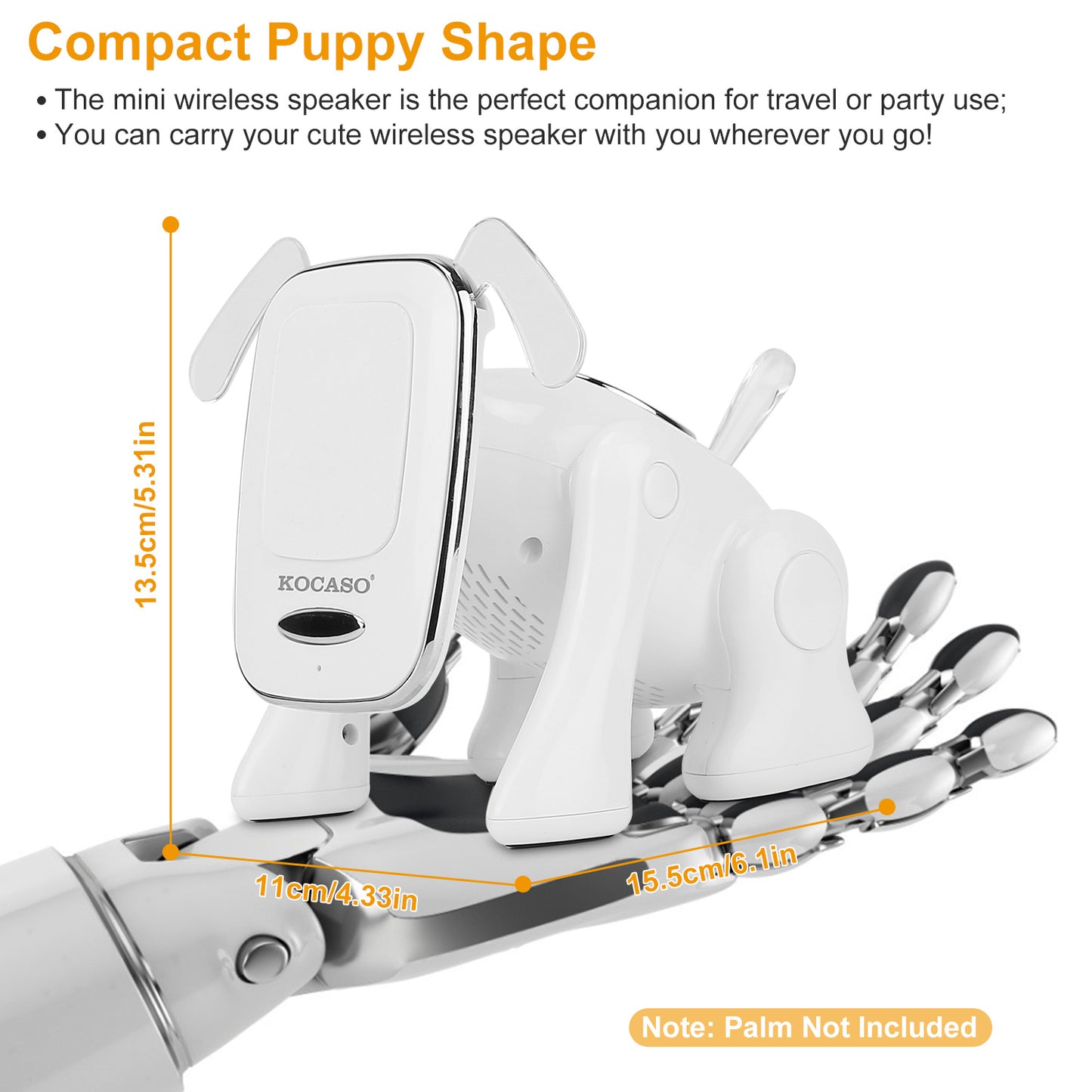 Puppy Dog Wireless Speaker Portable