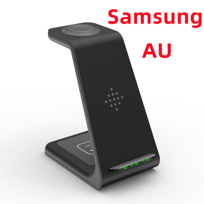 3 In 1 Fast Charging Station Wireless Charger Stand