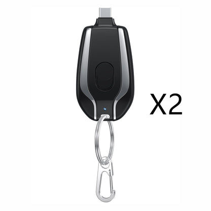 1500mAh PORTABLE KEYCHAIN POWER BANK