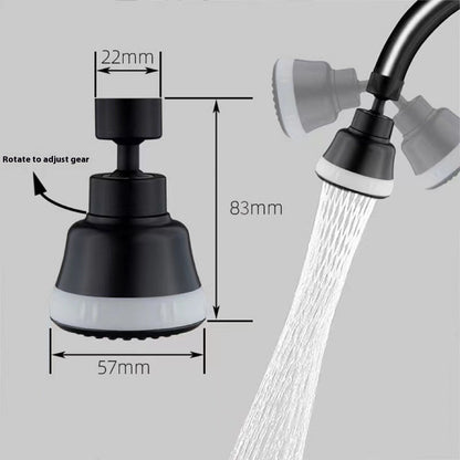 Extender Universal Rotation Supercharged Shower Water Faucet