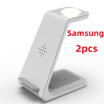 3 In 1 Fast Charging Station Wireless Charger Stand