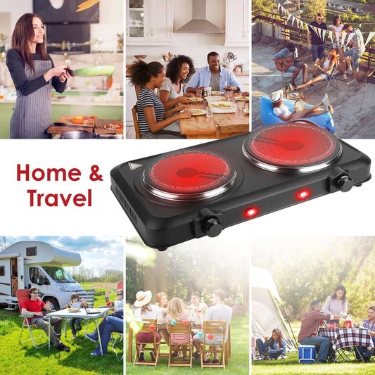2000 WATT ELECTRIC BURNER2000 Watt Electric Burner – Portable Double