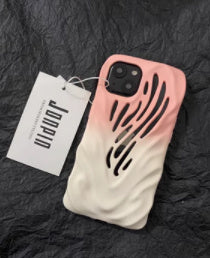TITANIUM GRAY WIND HOLLOWED PHONE CASE