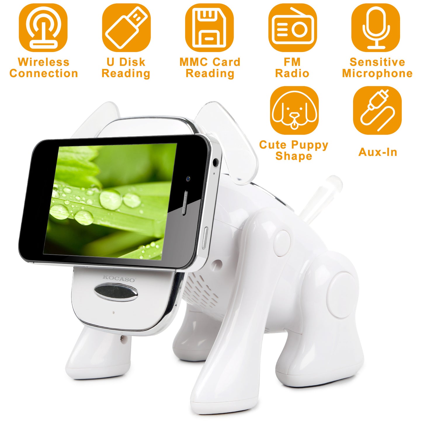 Puppy Dog Wireless Speaker Portable