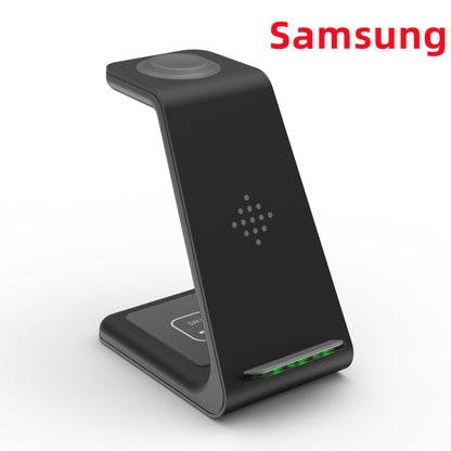 3 In 1 Fast Charging Station Wireless Charger Stand