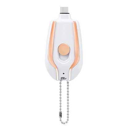 1500mAh PORTABLE KEYCHAIN POWER BANK
