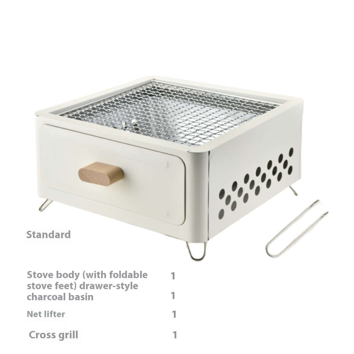 SQUARE BARBECUE OVEN OUTDOORS,