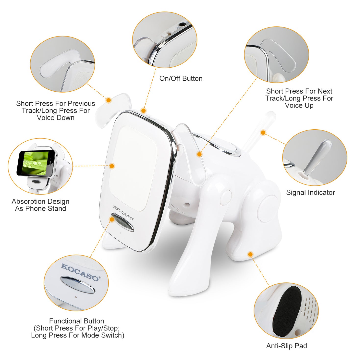 Puppy Dog Wireless Speaker Portable