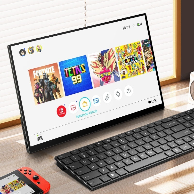 Touchscreen portable monitor