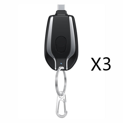 1500mAh PORTABLE KEYCHAIN POWER BANK